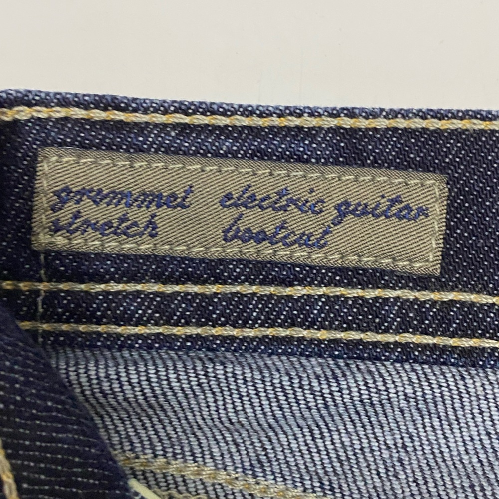 Citizens of Humanity Electric Guitar Grommet Stretch Bootcut Flare Jeans 25 x 33 - Picture 6 of 16